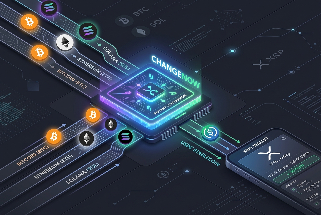 ChangeNOW Multi-Chain Integration Diagram