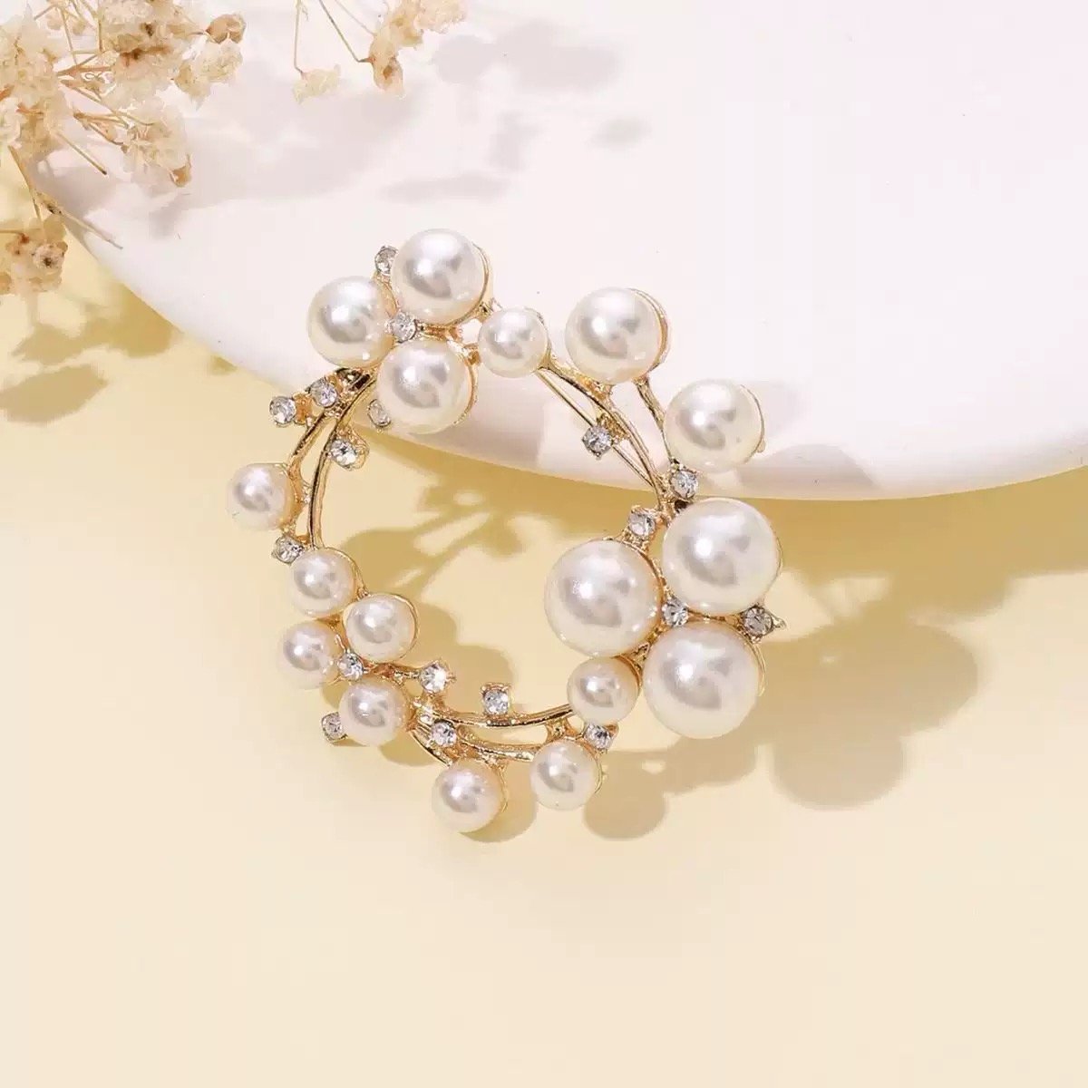 Starry Sky Pearl Brooch