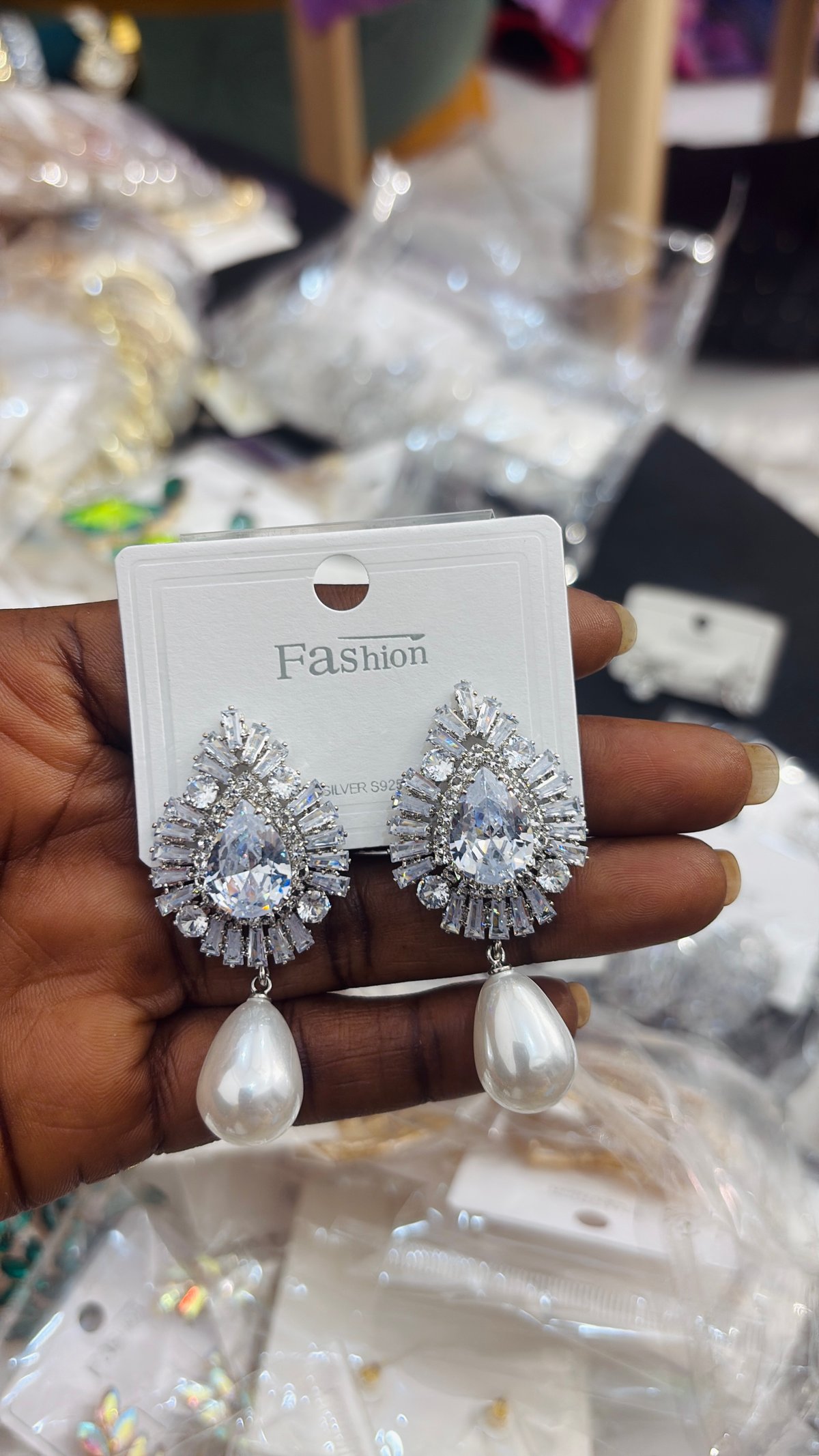 Vintage Bud Pearl Earring