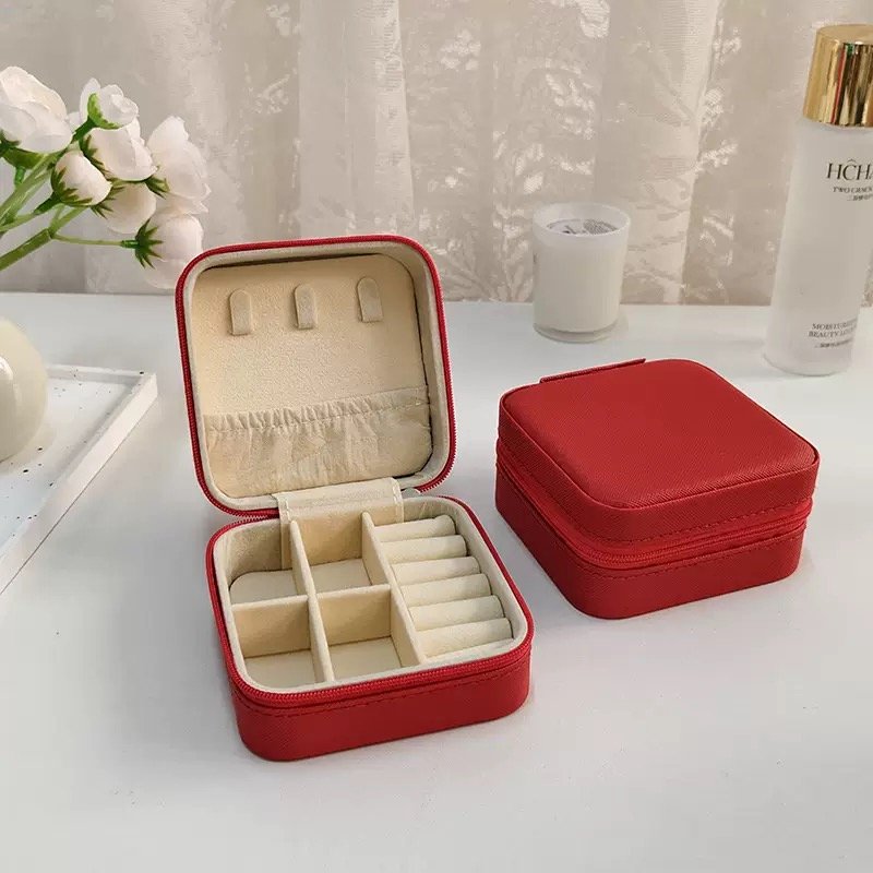 Mini Jewellery Box - Red