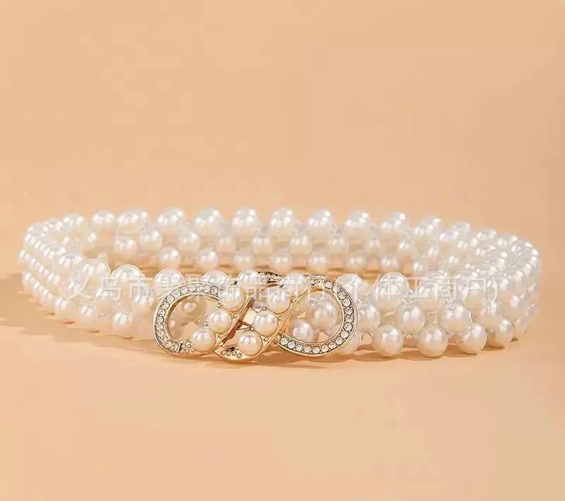 Pearls Waist Belt