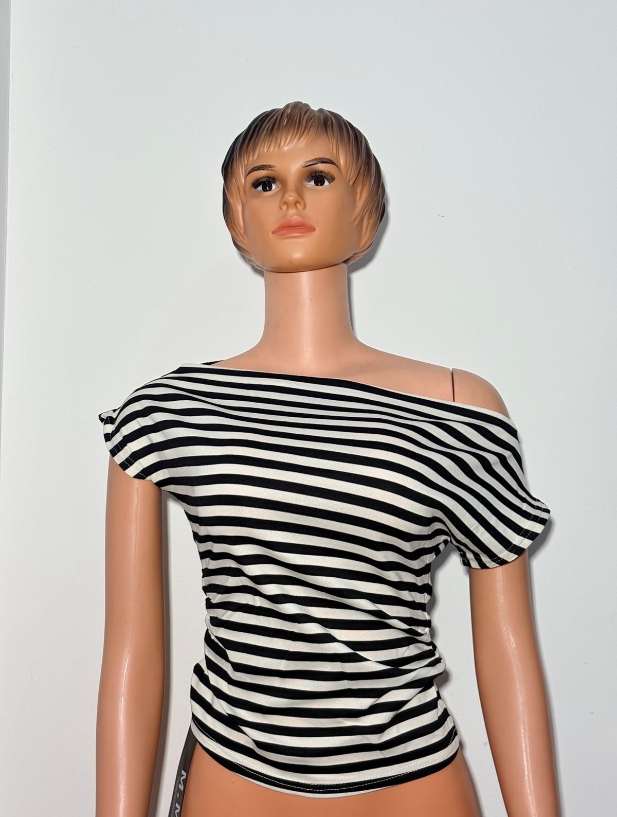 Striped Off-Shoulder Top