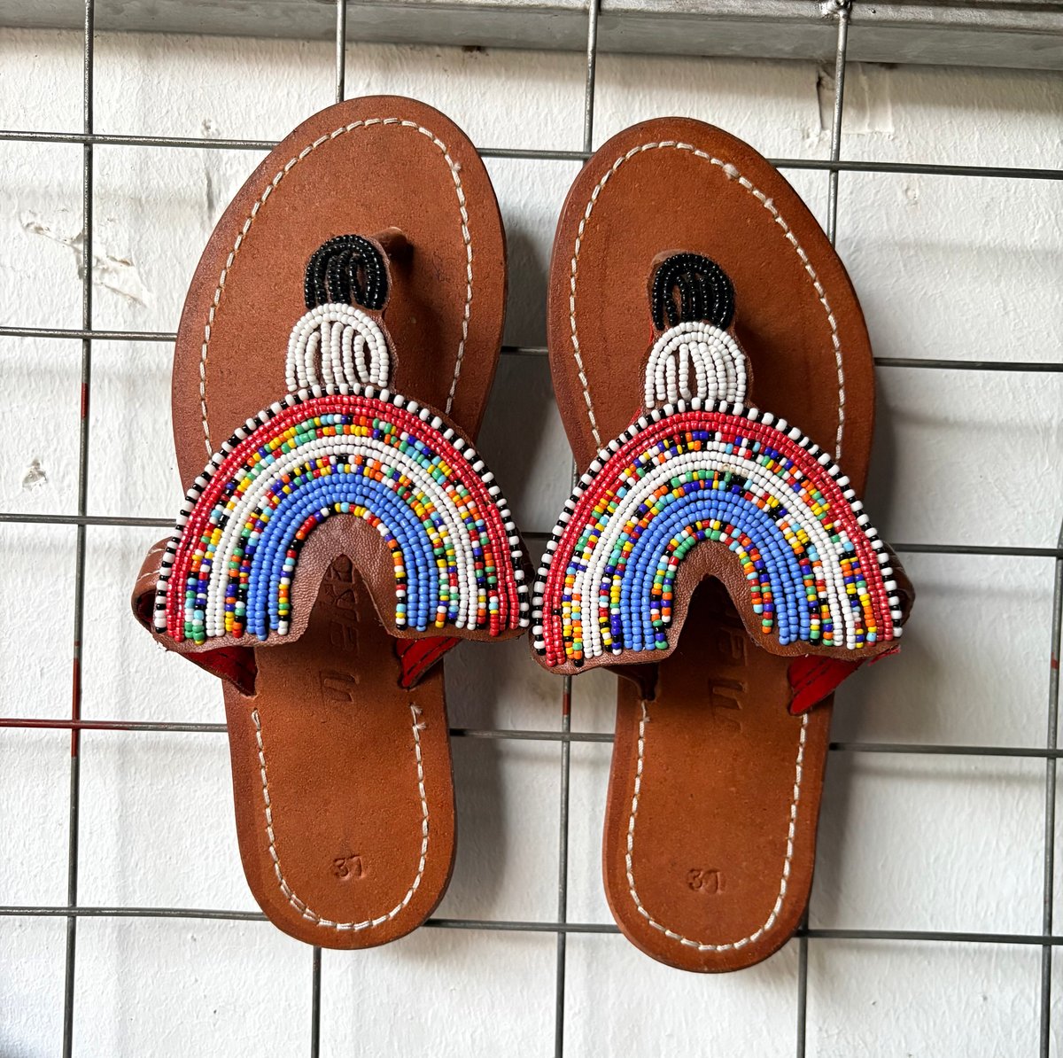 Flat Slippers, Size 37